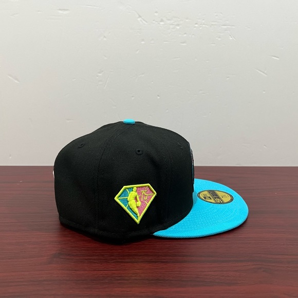 New Era, 59Fifty Fitted Hat, NBA 75th Anniversary, Brooklyn Nets - Picture 3 of 11